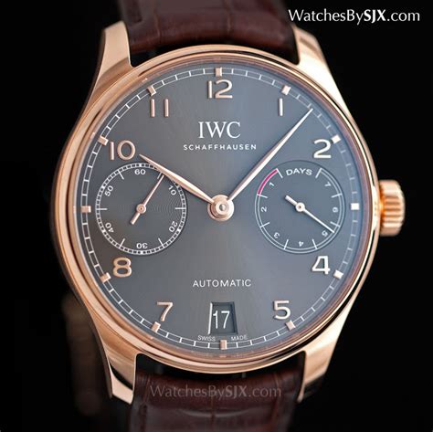 iwc portugieser seven days|iwc portuguese 7 days review.